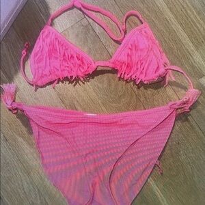 Pink Kids Swim Bikini